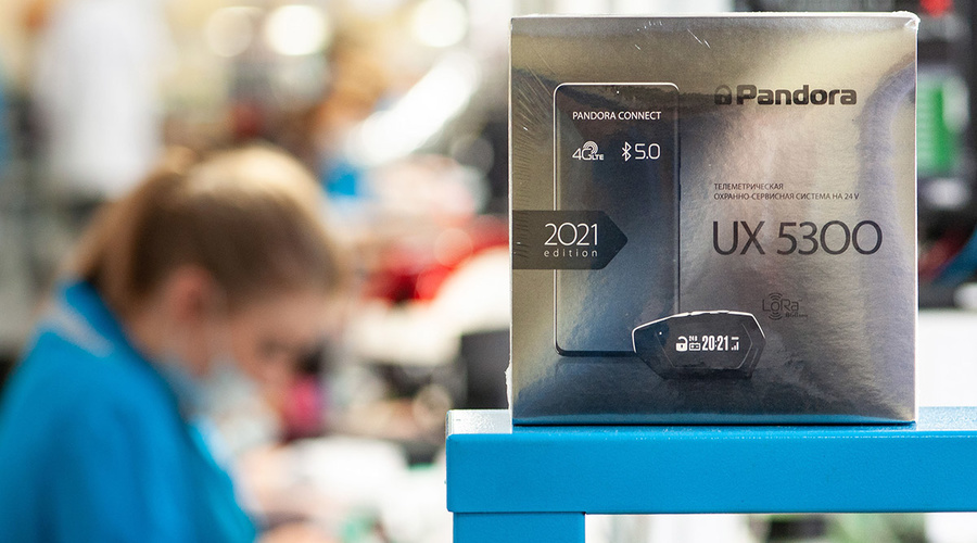 Охранно-мониторинговая платформа Pandora UX-5300 готовится в производство